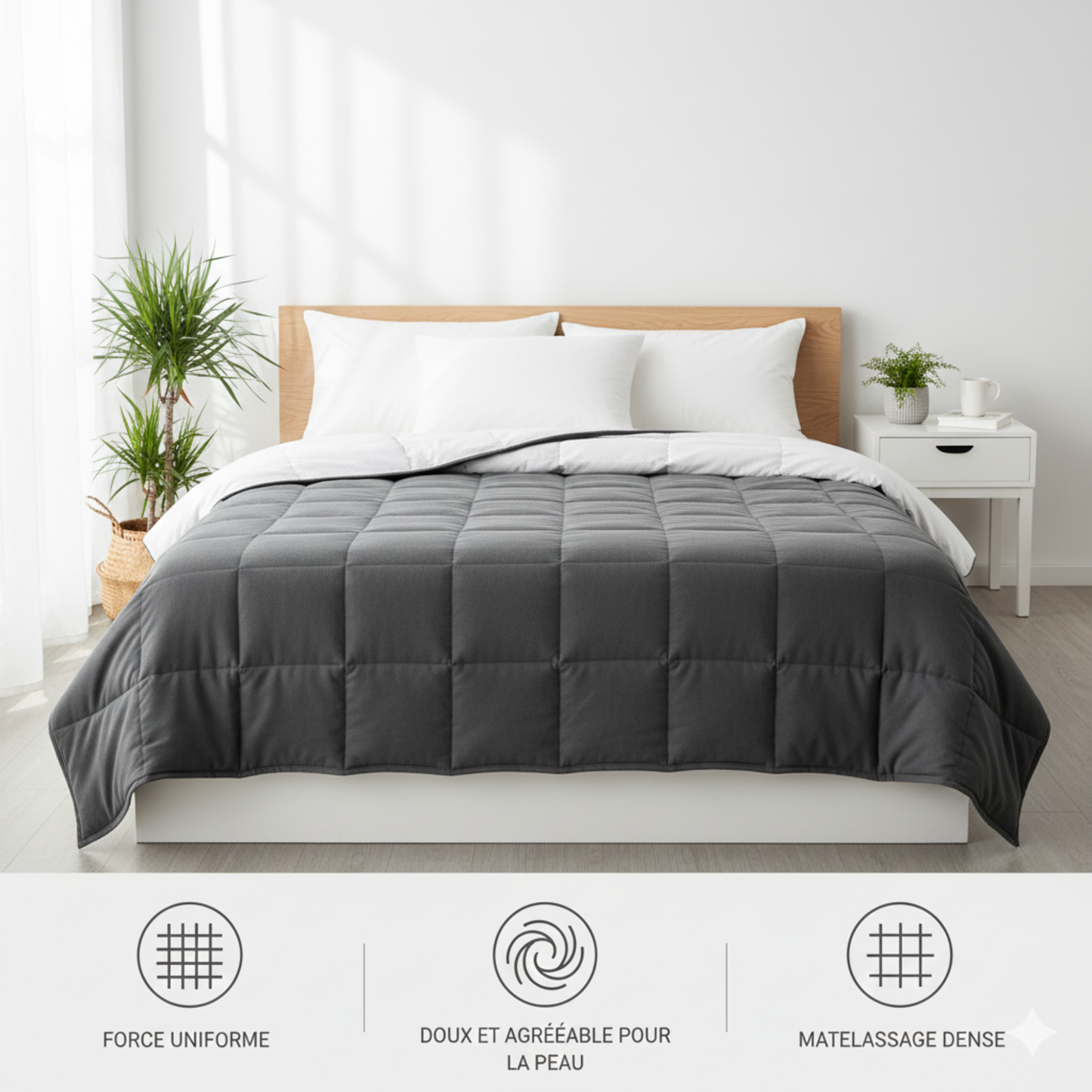 Sleepya - couverture lestée adulte